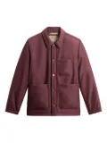 Woolrich cordura patch-pocket jacket - Purple