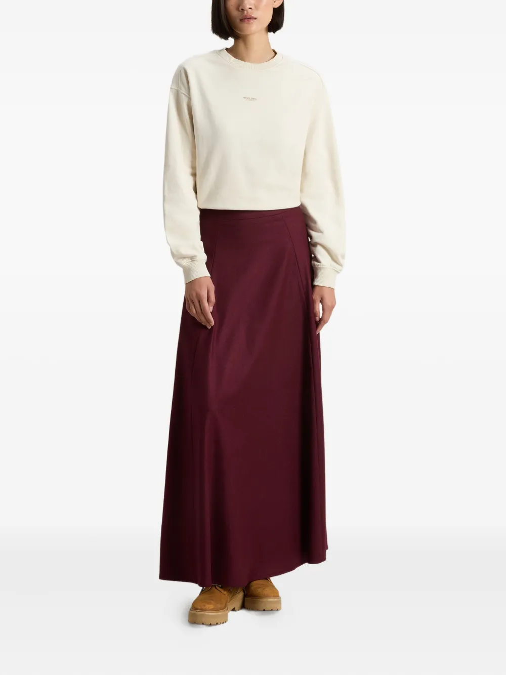 Woolrich A-lijn rok - Rood