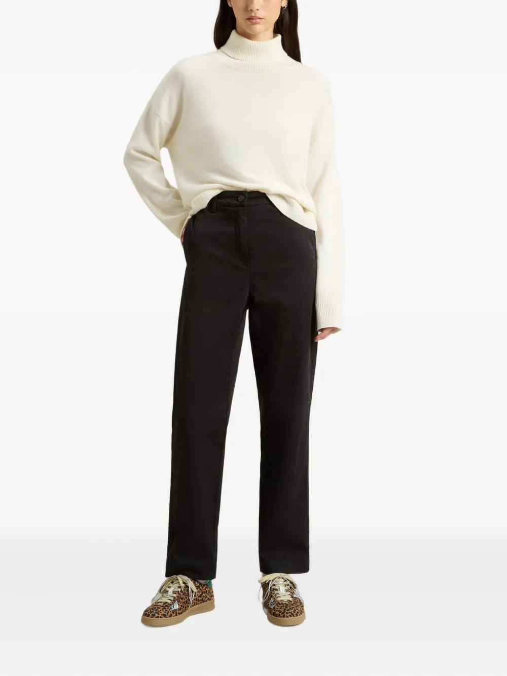 Woolrich zip-fly canvas trousers | Straight-Leg Pants | Image 2