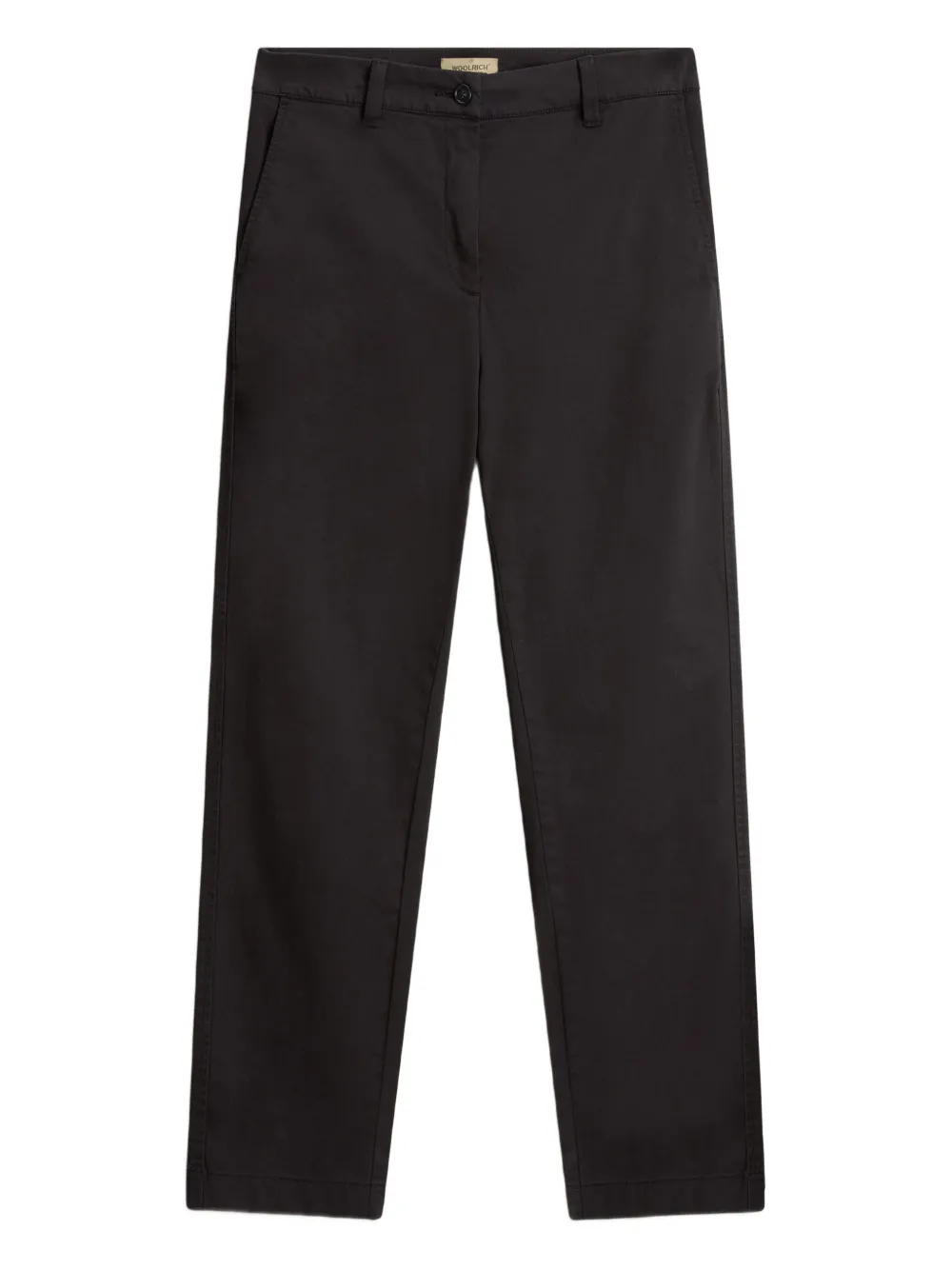 Woolrich zip-fly canvas trousers | Black | Image 1
