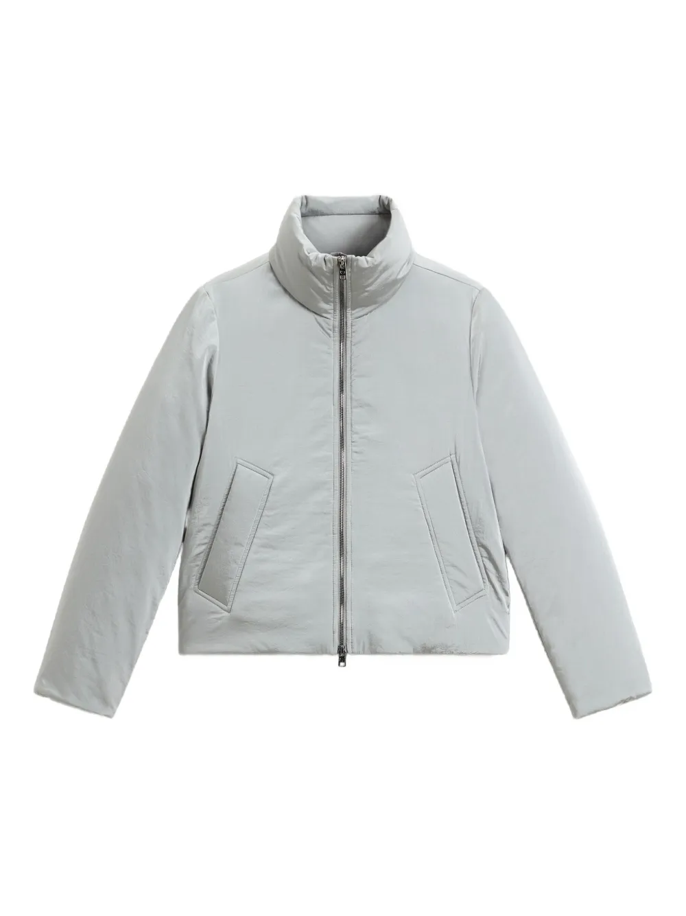 Woolrich chamarra capitonada con cuello alto | azul | Image 1