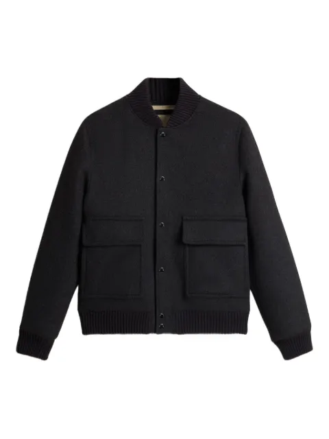 Woolrich wool twill pocket bomber