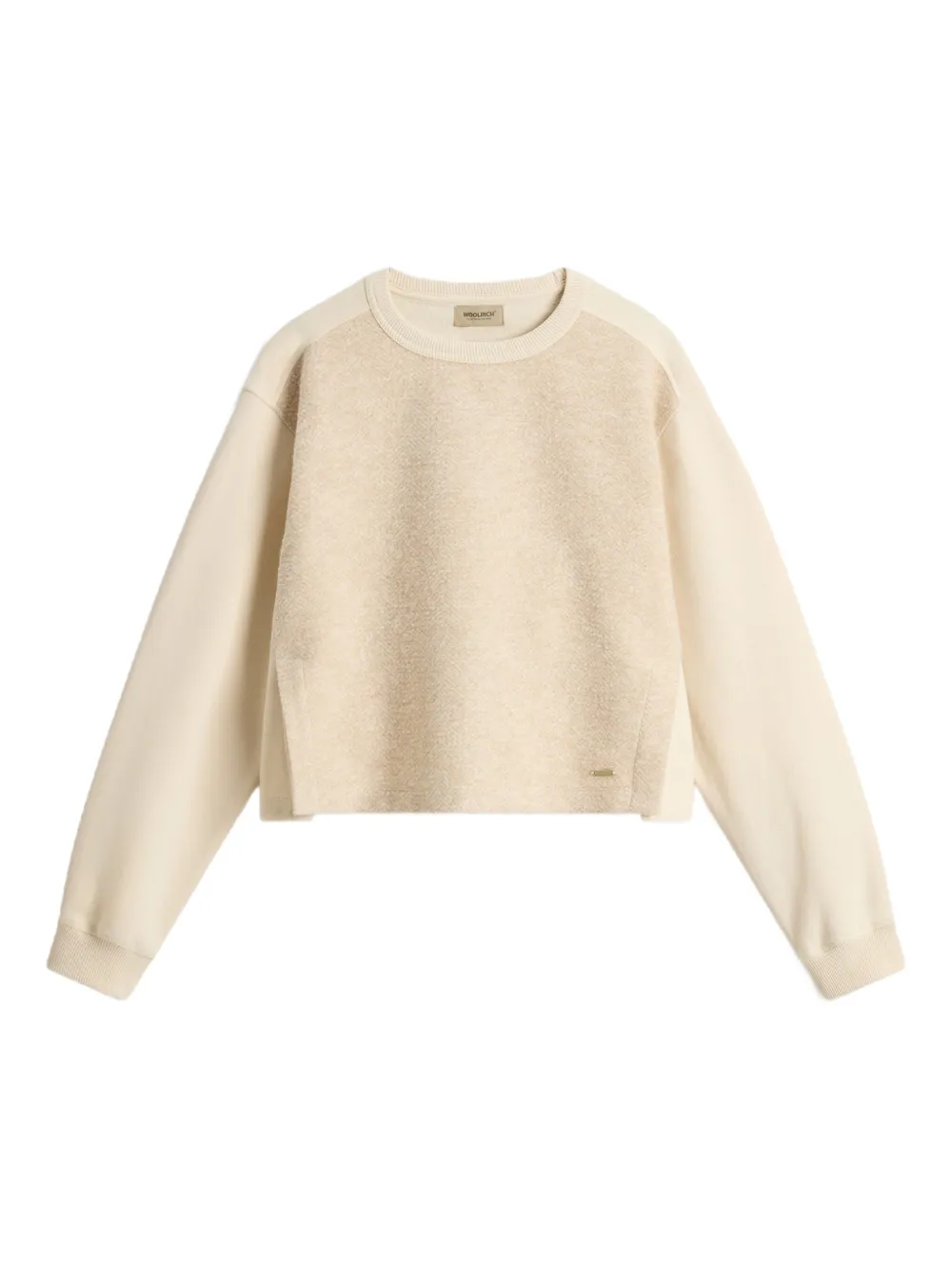 Woolrich سويت شيرت صوف فليس | ألوان محايدة | Image 1