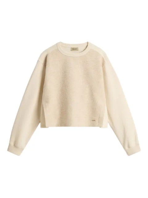 Woolrich sudadera texturizada
