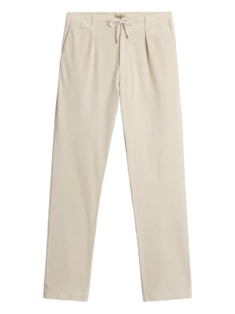 Woolrich pleated drawstring trousers