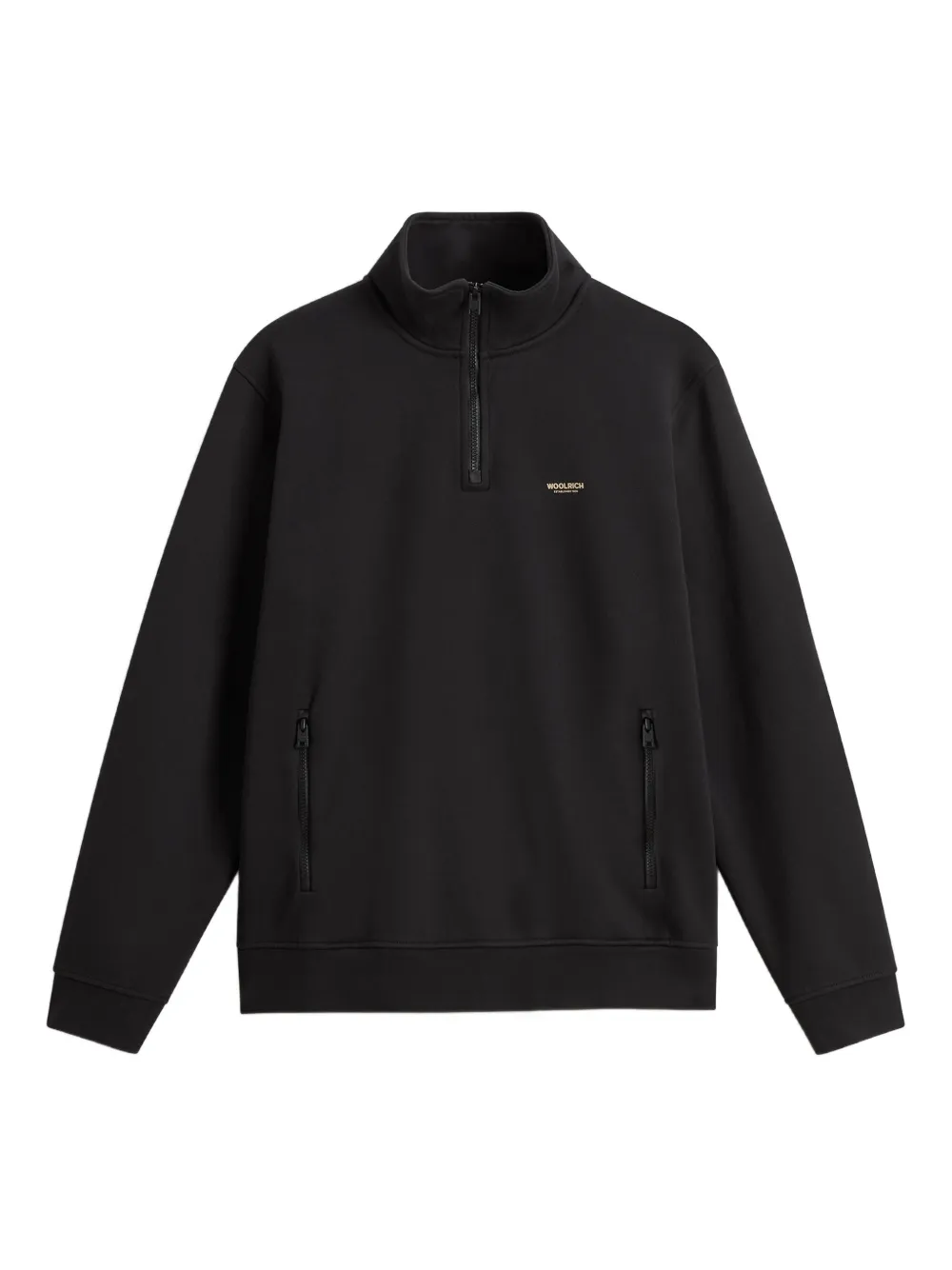 Woolrich zip sweatshirt | Black | Image 1