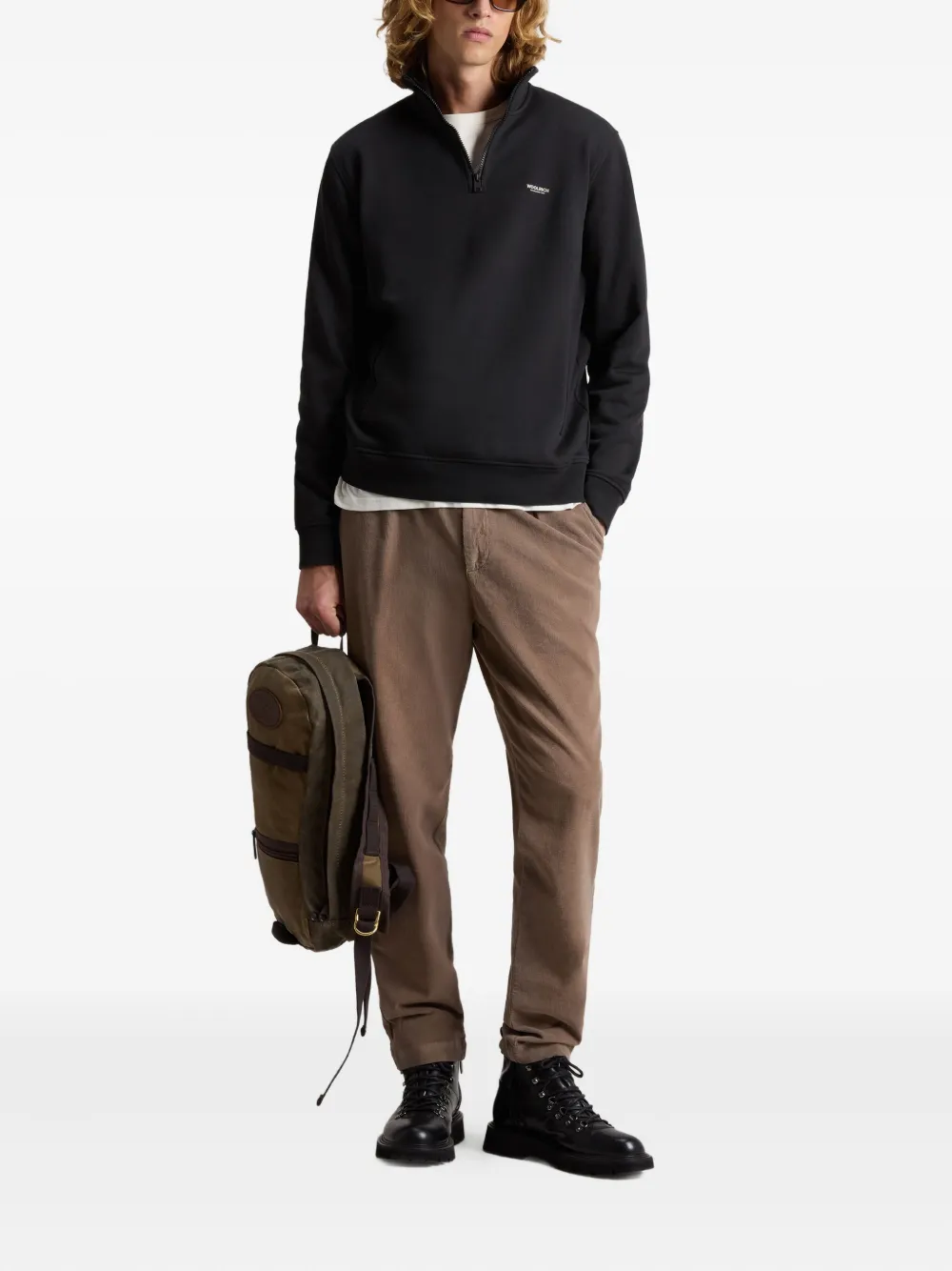 Woolrich zip sweatshirt | Sweatshirts | Image 2