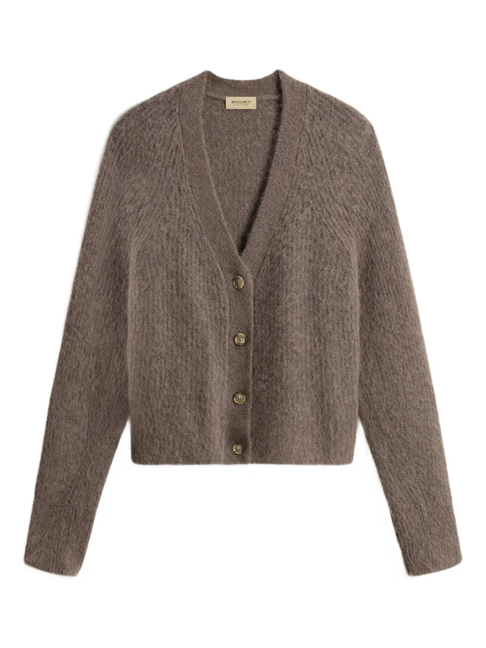 Woolrich brushed cardigan | Brown | Image 1