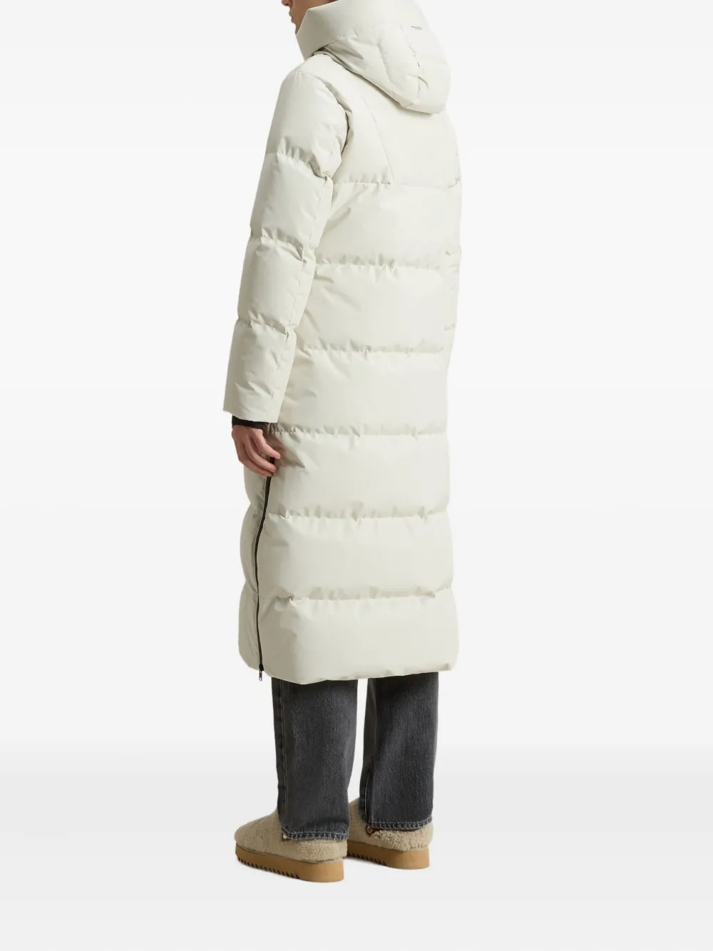 Woolrich GTX coat Wit