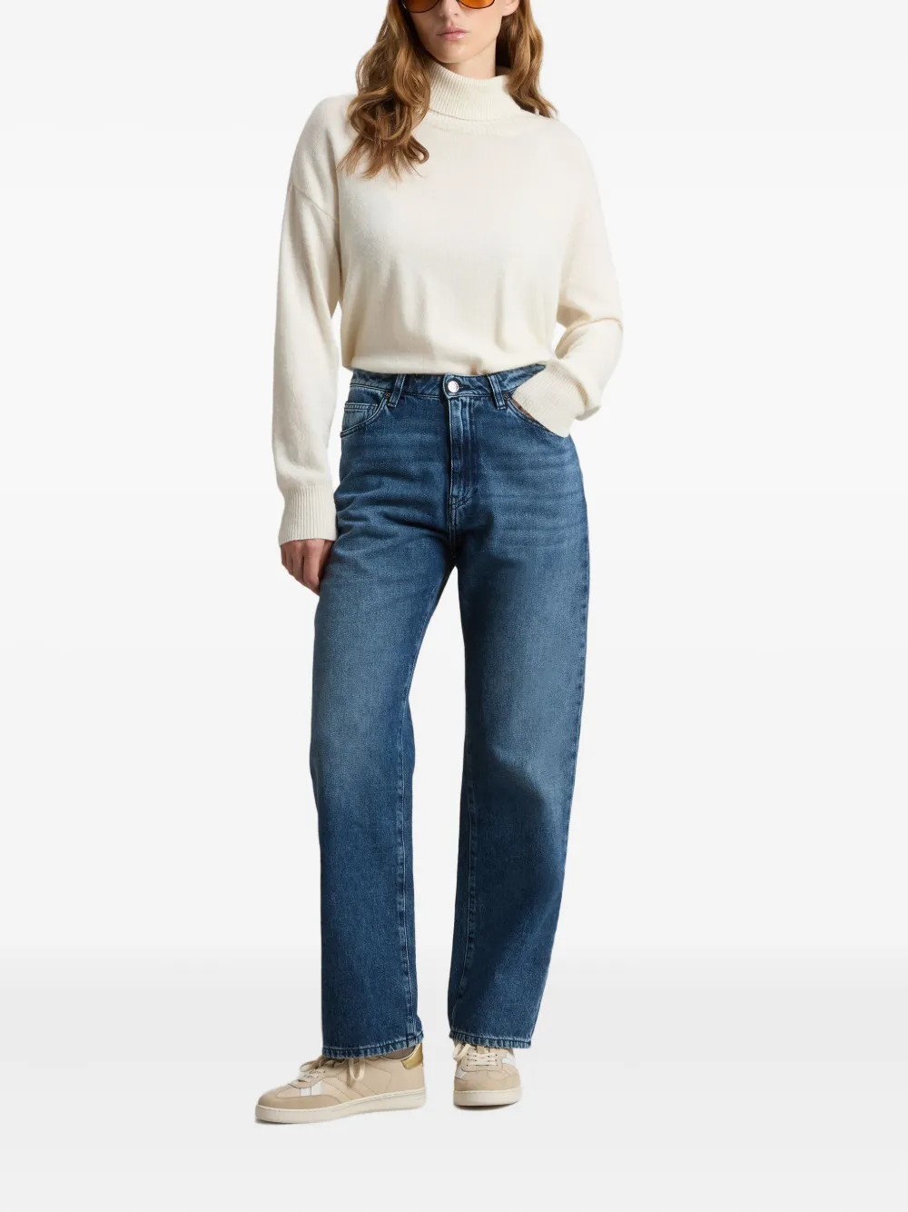 Woolrich Cotton Jeans In Blue