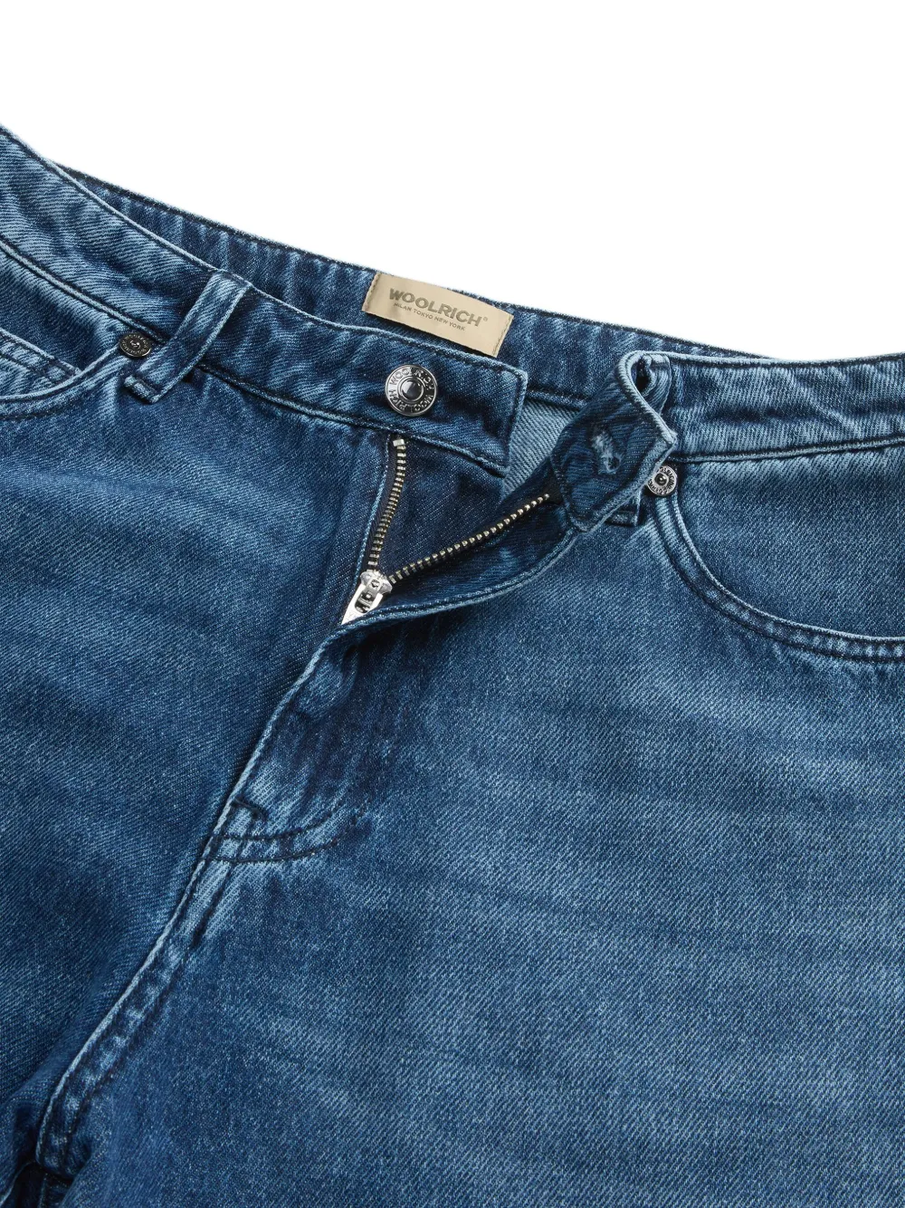Woolrich Cotton Jeans In Blue
