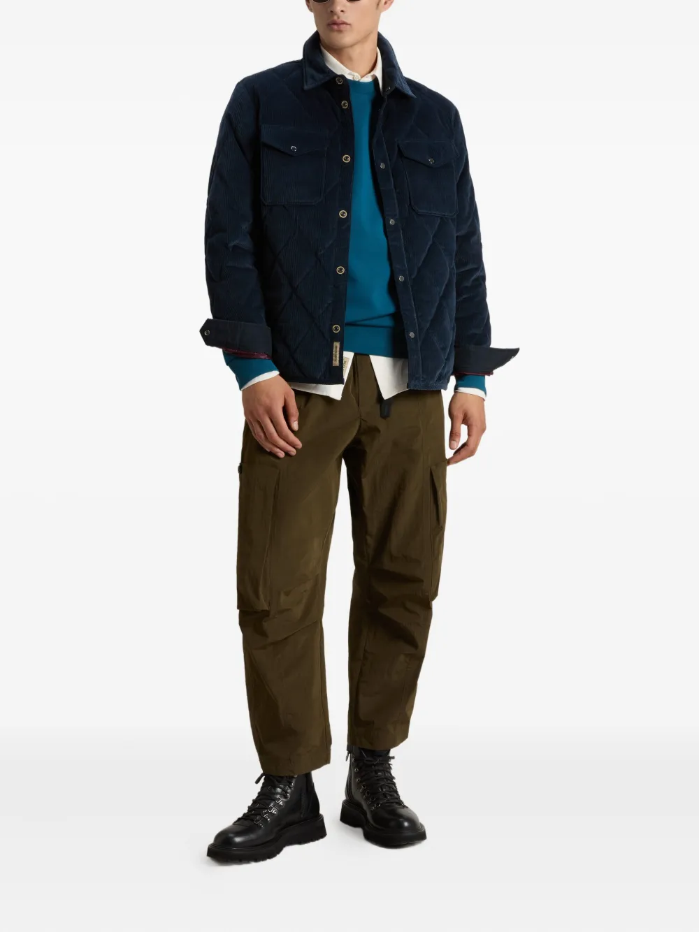 Woolrich corduroy quilted shirt jacket | Shirt Jackets | Image 2