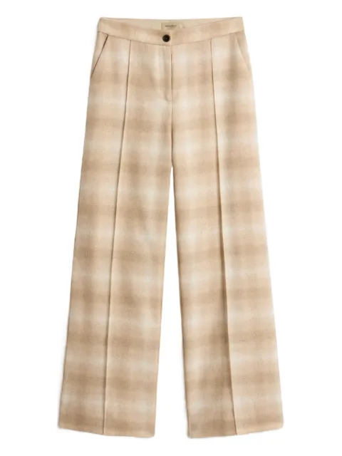 Woolrich pantalones con cuadros estampados