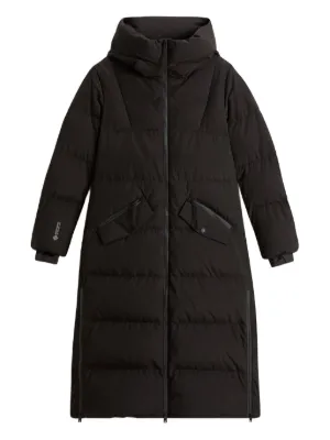 Emporio Armani フーデッド キルティングコート | ブラック | FARFETCH JP