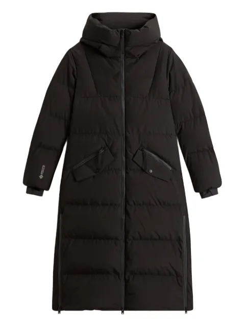 Woolrich hooded quilted coat