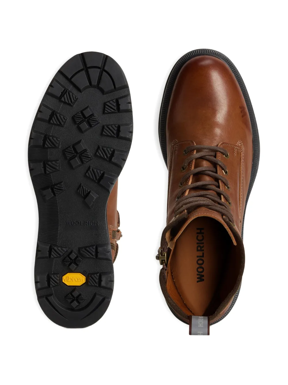 Woolrich Grove lace-up boots Brown