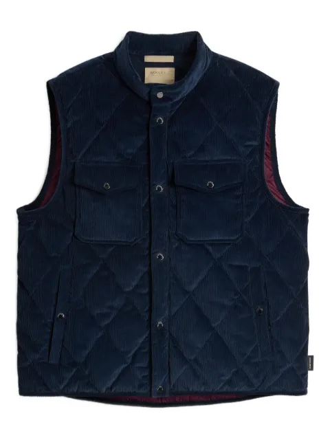 Woolrich quilted corduroy vest