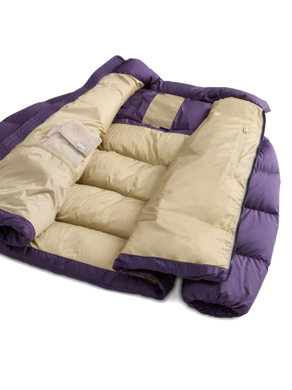 Woolrich Gevoerd jack Paars