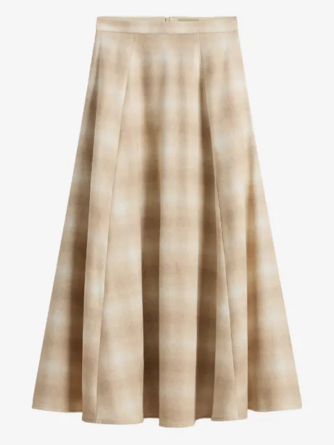 Woolrich plisserad ombréfärgad kjol