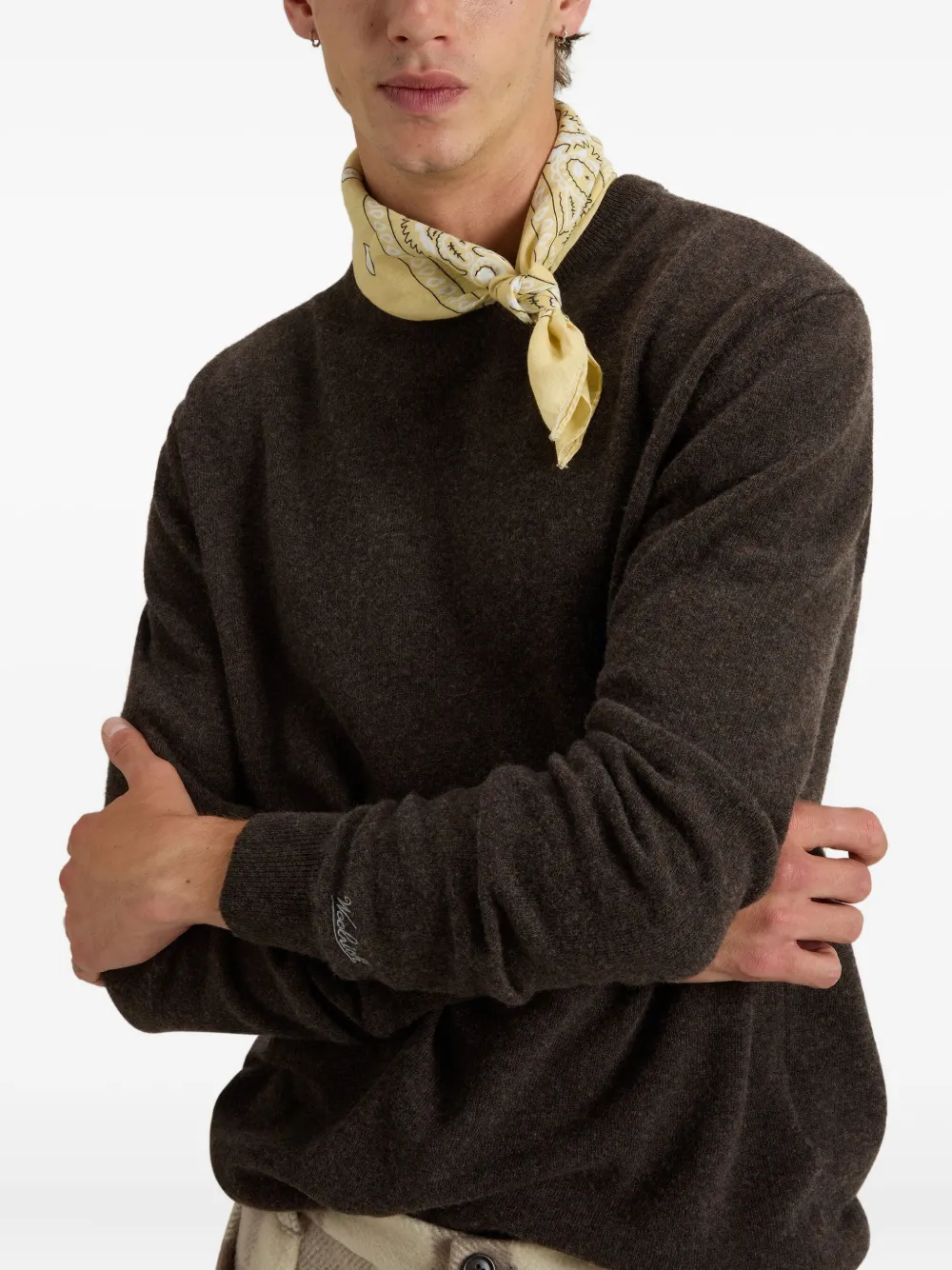 Woolrich Trui met ronde hals Bruin