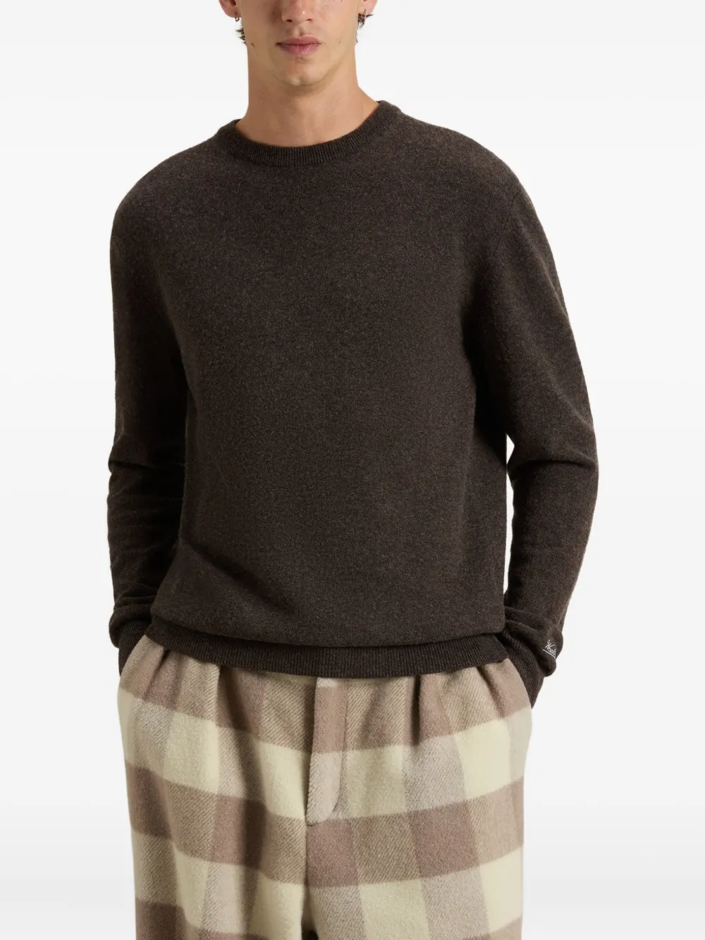Woolrich Trui met ronde hals Bruin