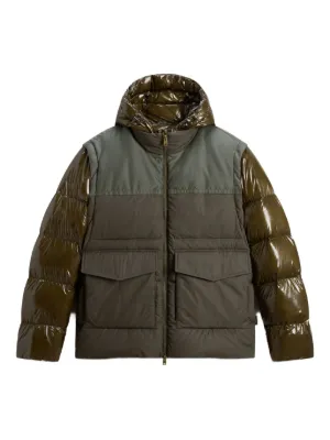 Woolrich diamond-quilting Jacket | Blue | FARFETCH RO