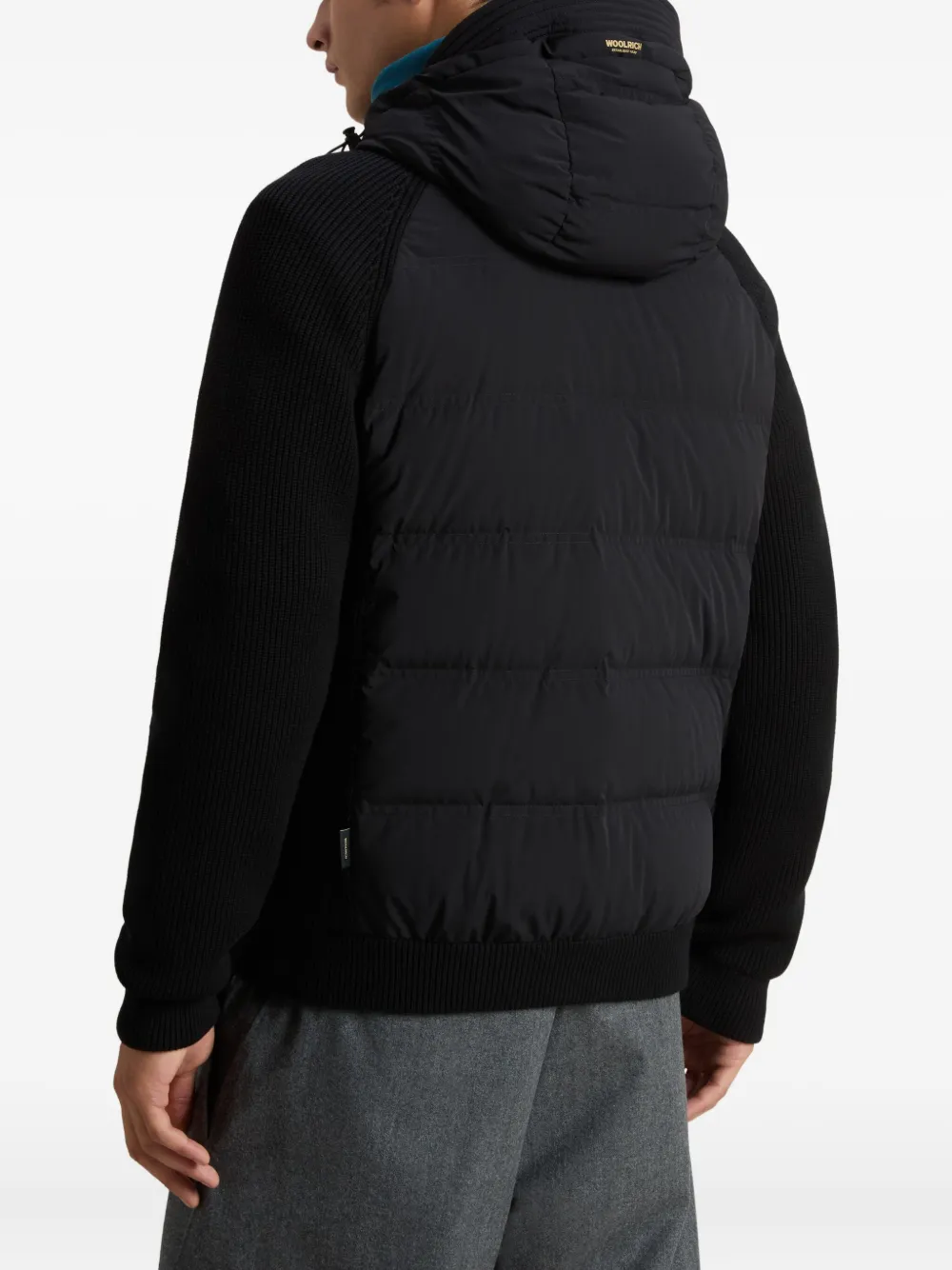 Woolrich Jas met gebreid vlak Zwart