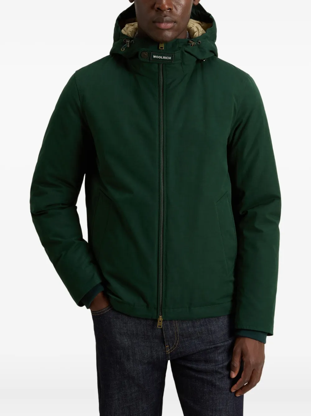 Woolrich Jack met capuchon 6518 GREEN