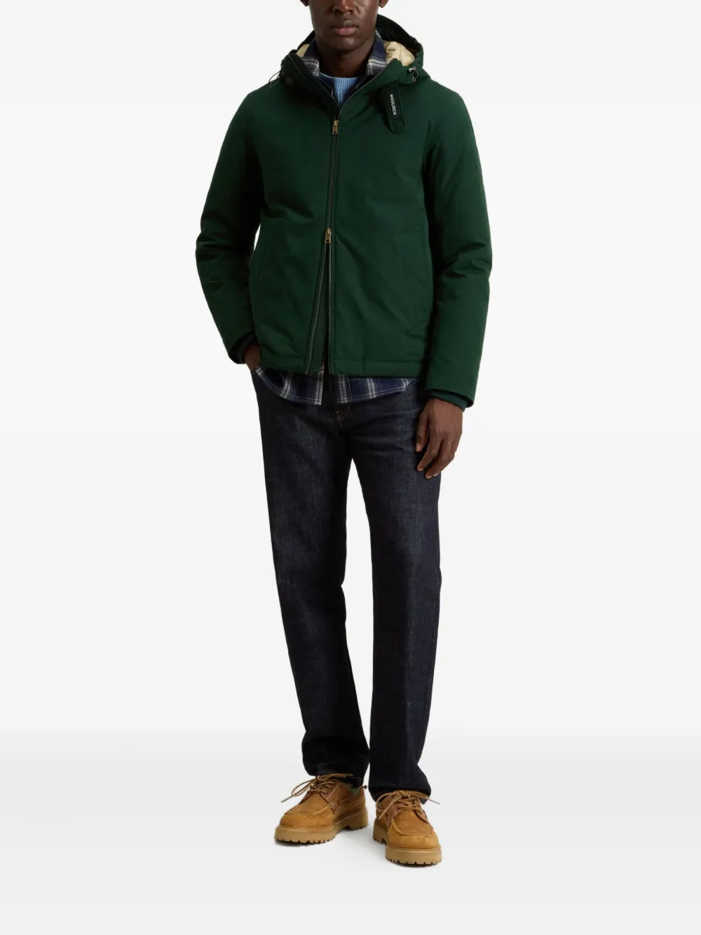 Woolrich hooded cotton jacket | Hooded Jackets | Image 2