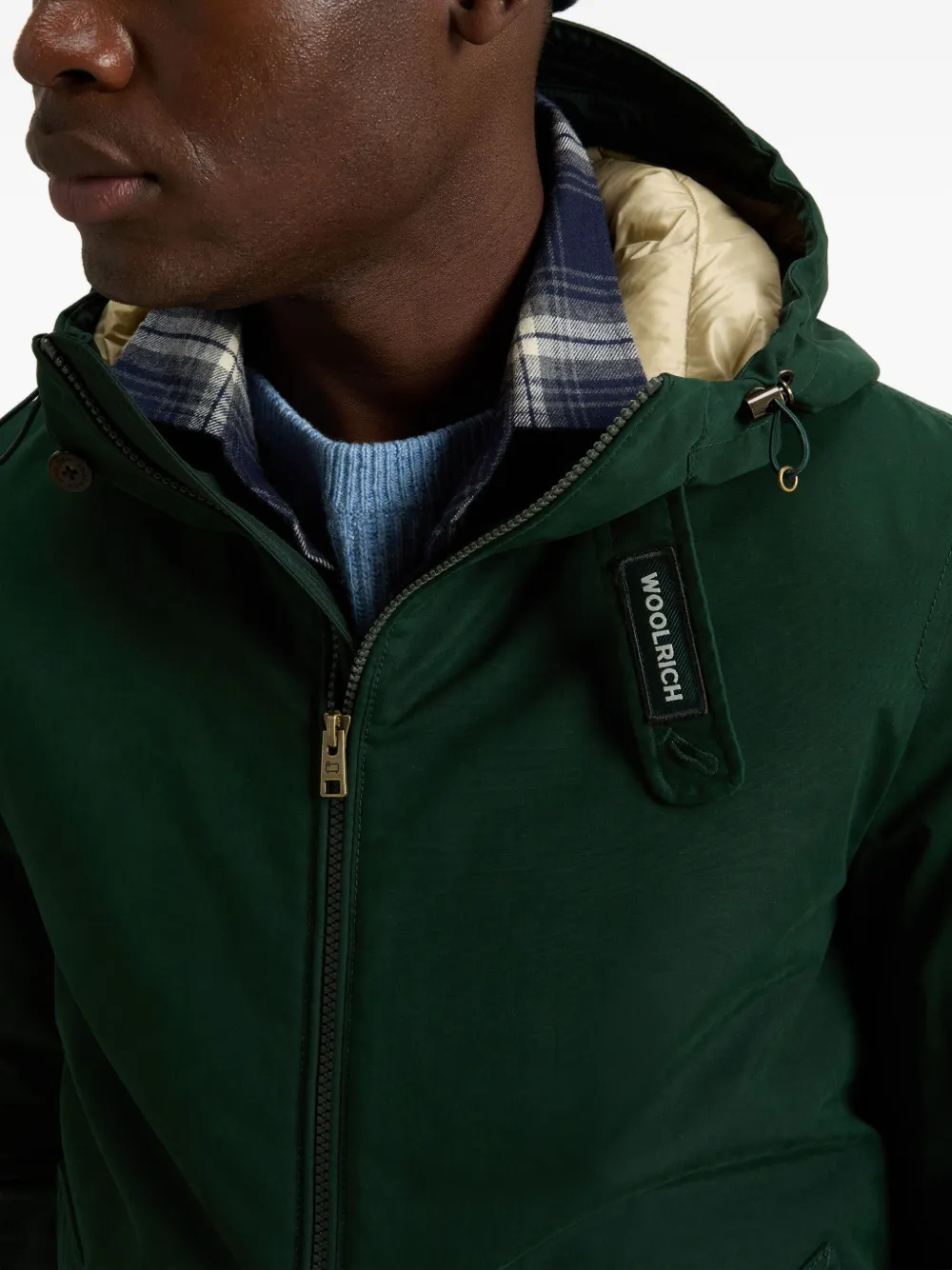 Woolrich Jack met capuchon 6518 GREEN