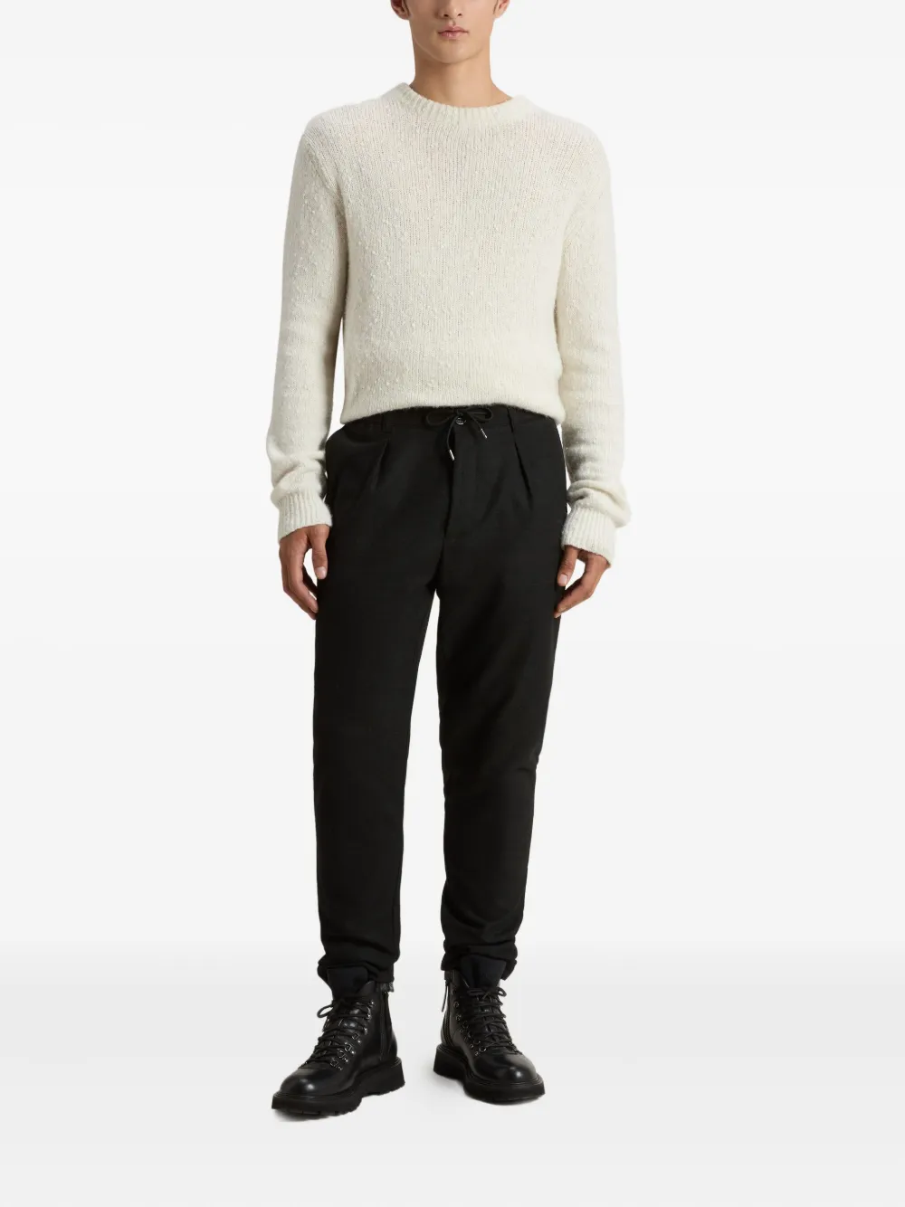 Woolrich pleated drawstring trousers | Regular-Fit & Straight Leg Pants | Image 2