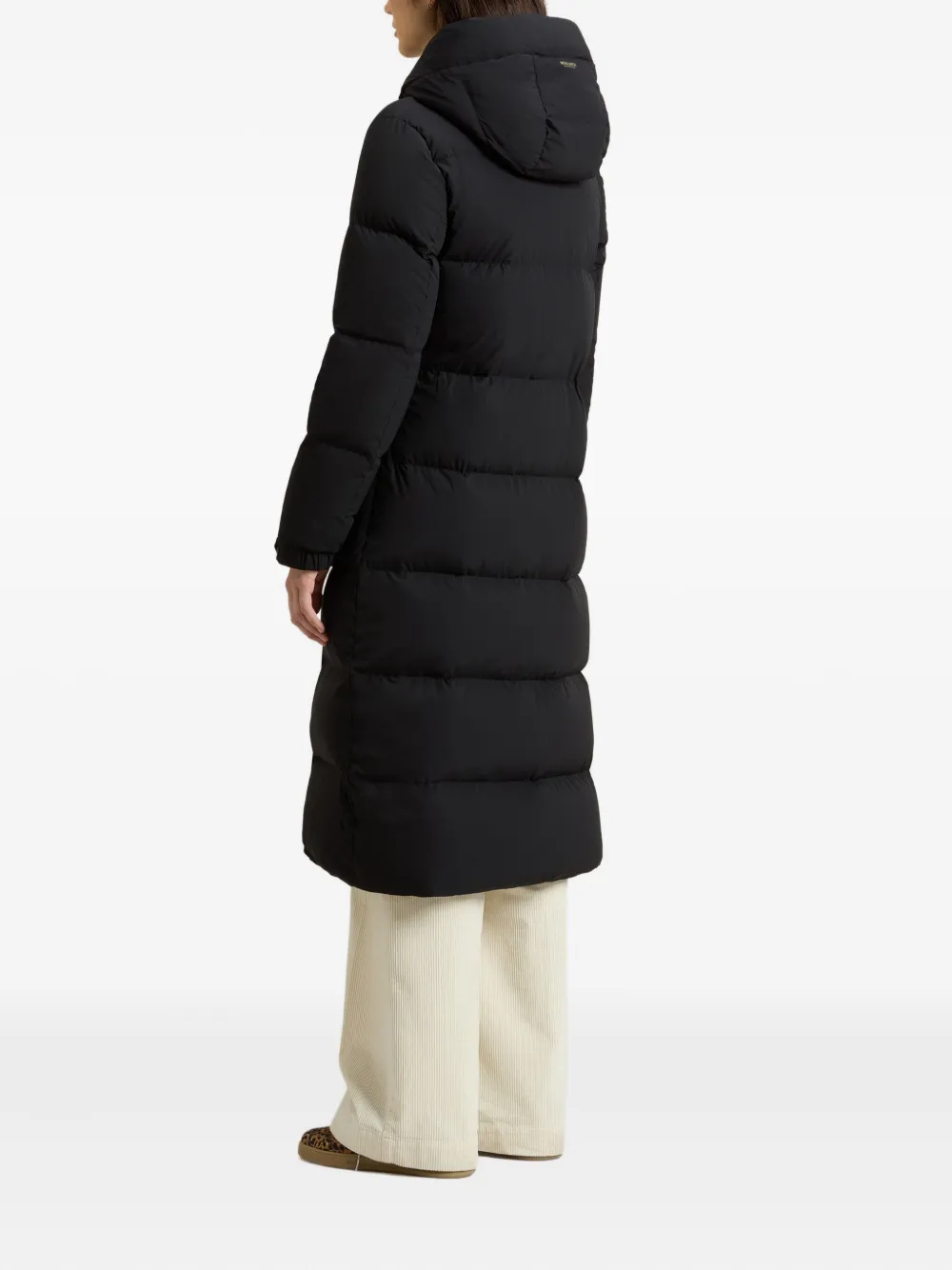 Woolrich Cloud Madison Coat In Black
