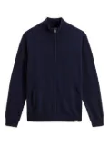 Woolrich wool zip-up cardigan - Blue