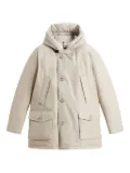 Woolrich Artic hooded button parka - DOV DOVE