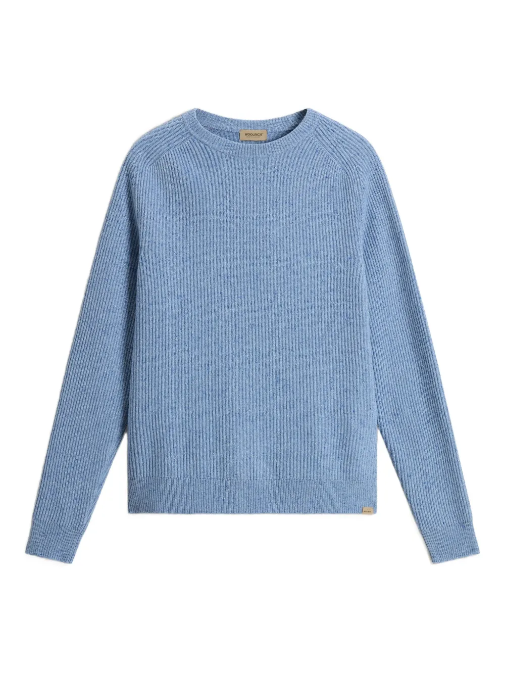 Woolrich rib-knit crew-neck sweater | Blue | Image 1