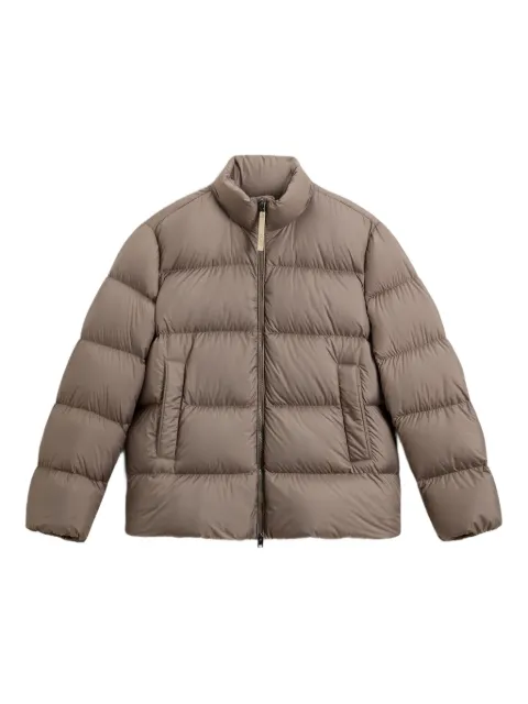 Woolrich doudoune zippée à col montant