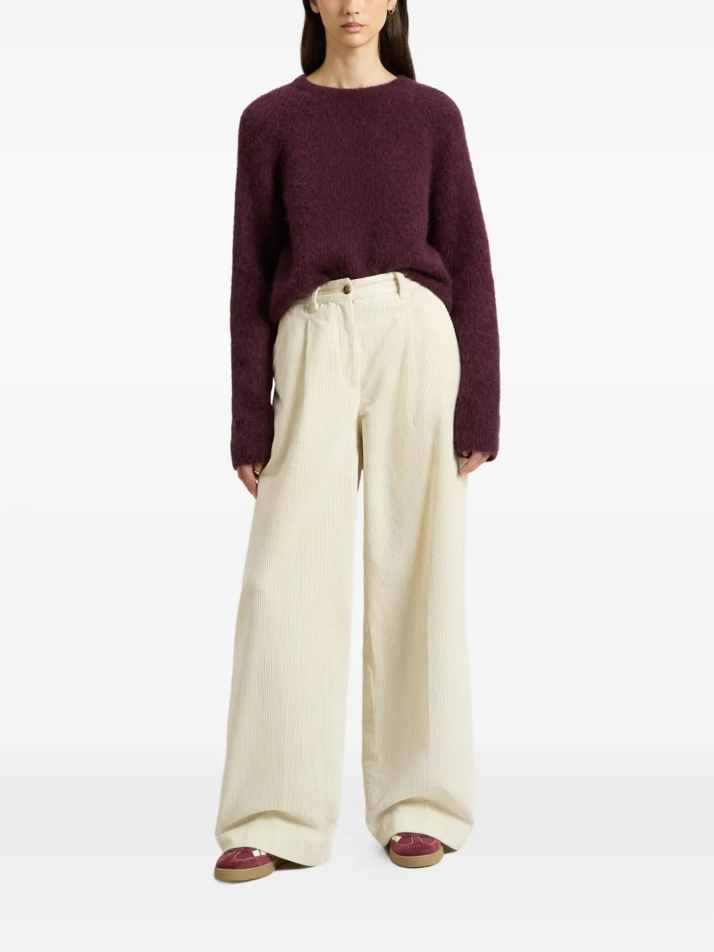 Woolrich Ribfluwelen broek - Beige