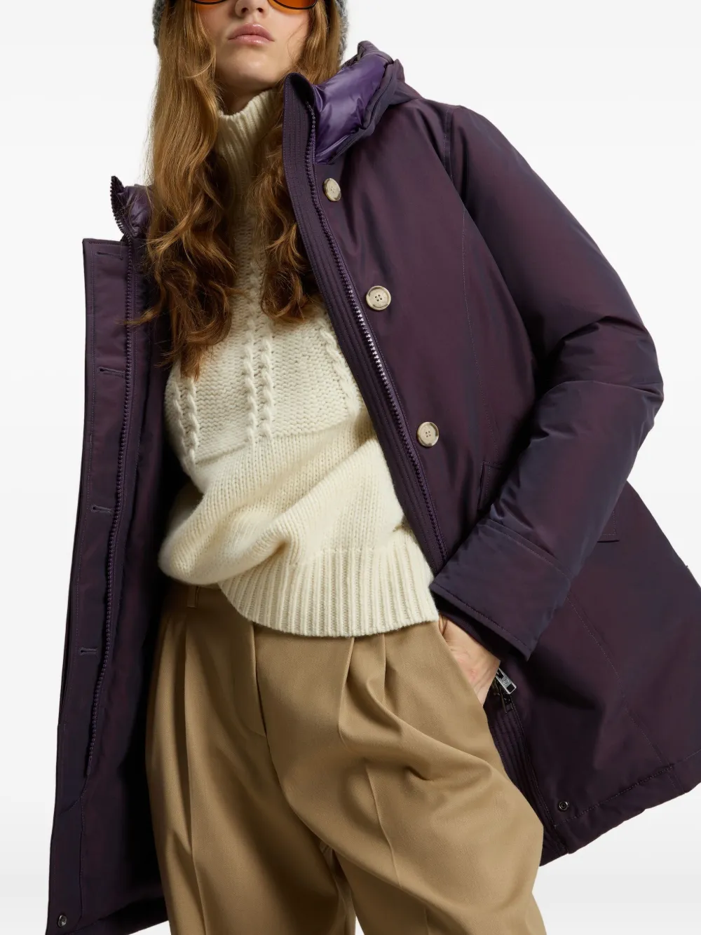 Woolrich Arctic parka Paars