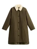 Woolrich faux-fur padded coat - Green
