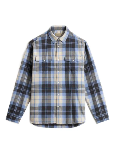 Woolrich checked pocket shirt