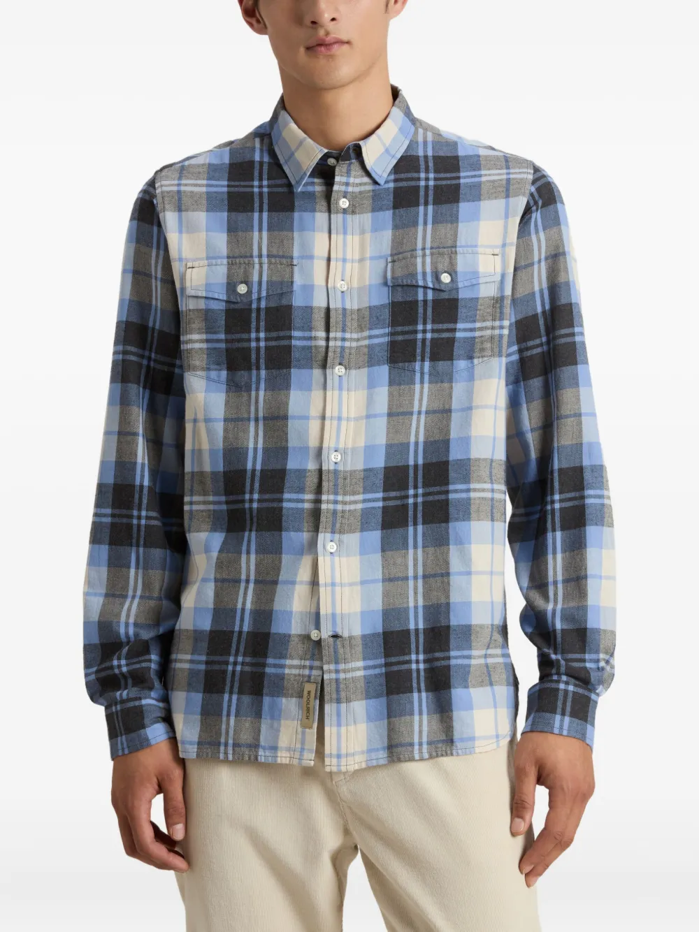 Woolrich Checked Pocket Shirt In Multi