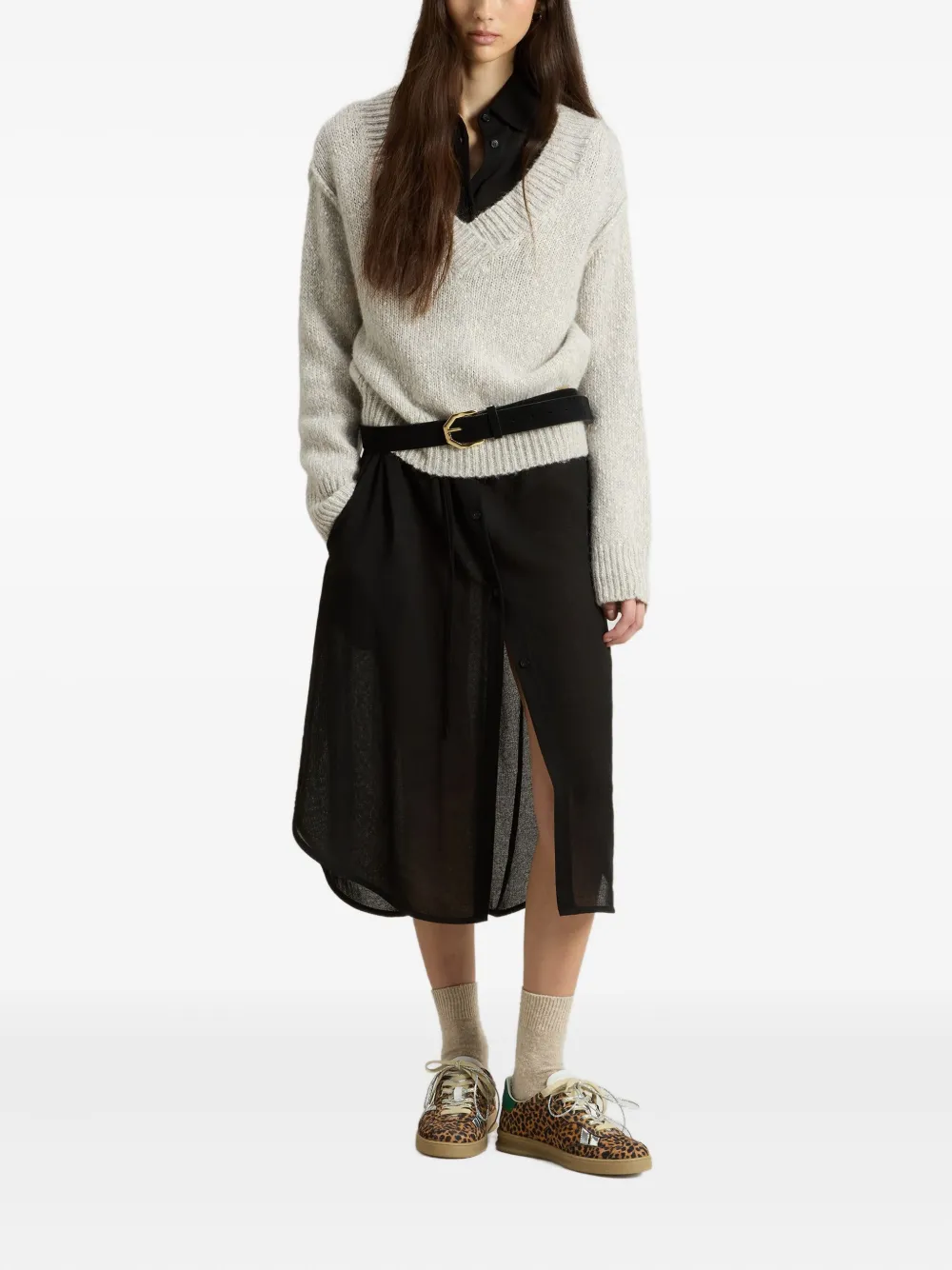 Woolrich V-neck sweater | Knitted Sweaters | Image 2