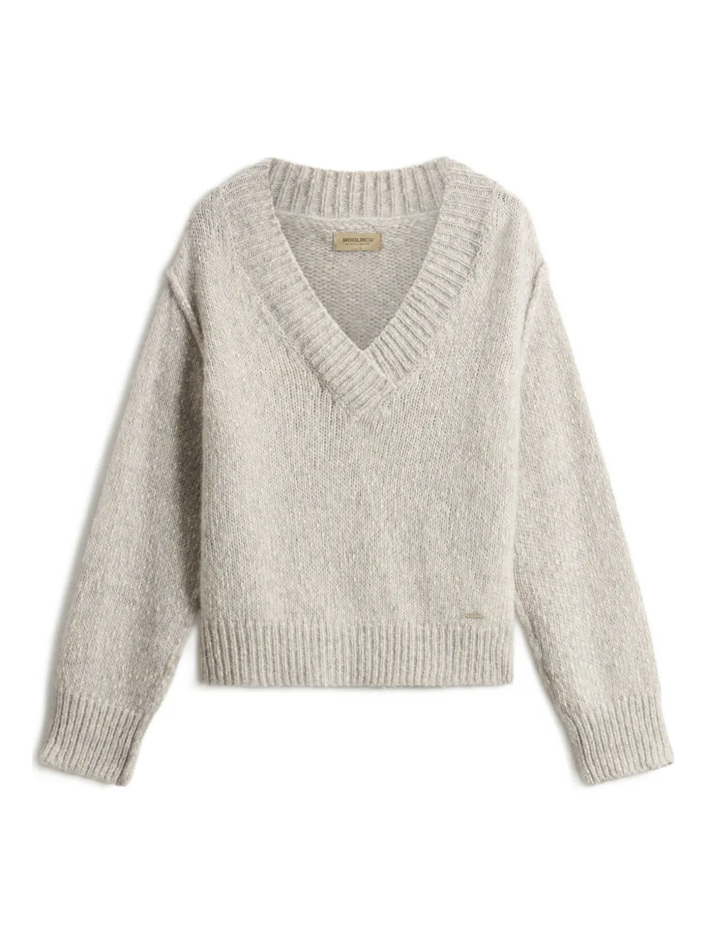 Woolrich V-neck sweater | Grey | Image 1