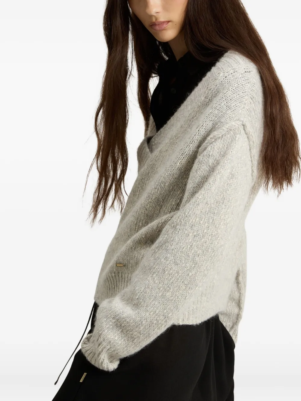 Woolrich V-neck Sweater In Neutral