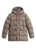 Woolrich Cloud Davis hooded puffer jacket - Brown