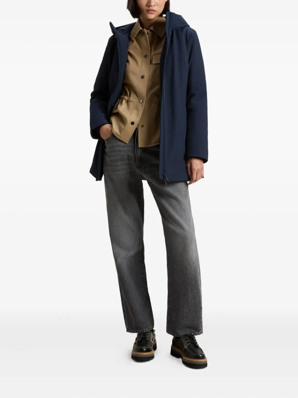 Woolrich hooded quilted parka | Down Jackets | Image 2