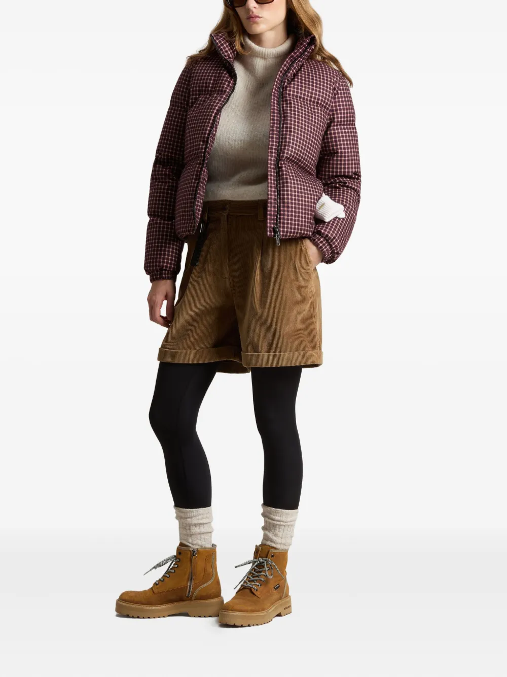 Woolrich checked zip jacket | Daunenjacken | Image 2