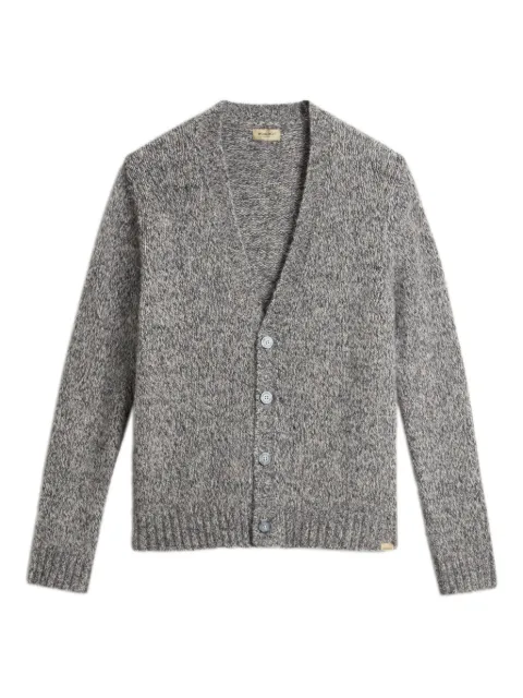 Woolrich alpaca wool-blend speckled cardigan