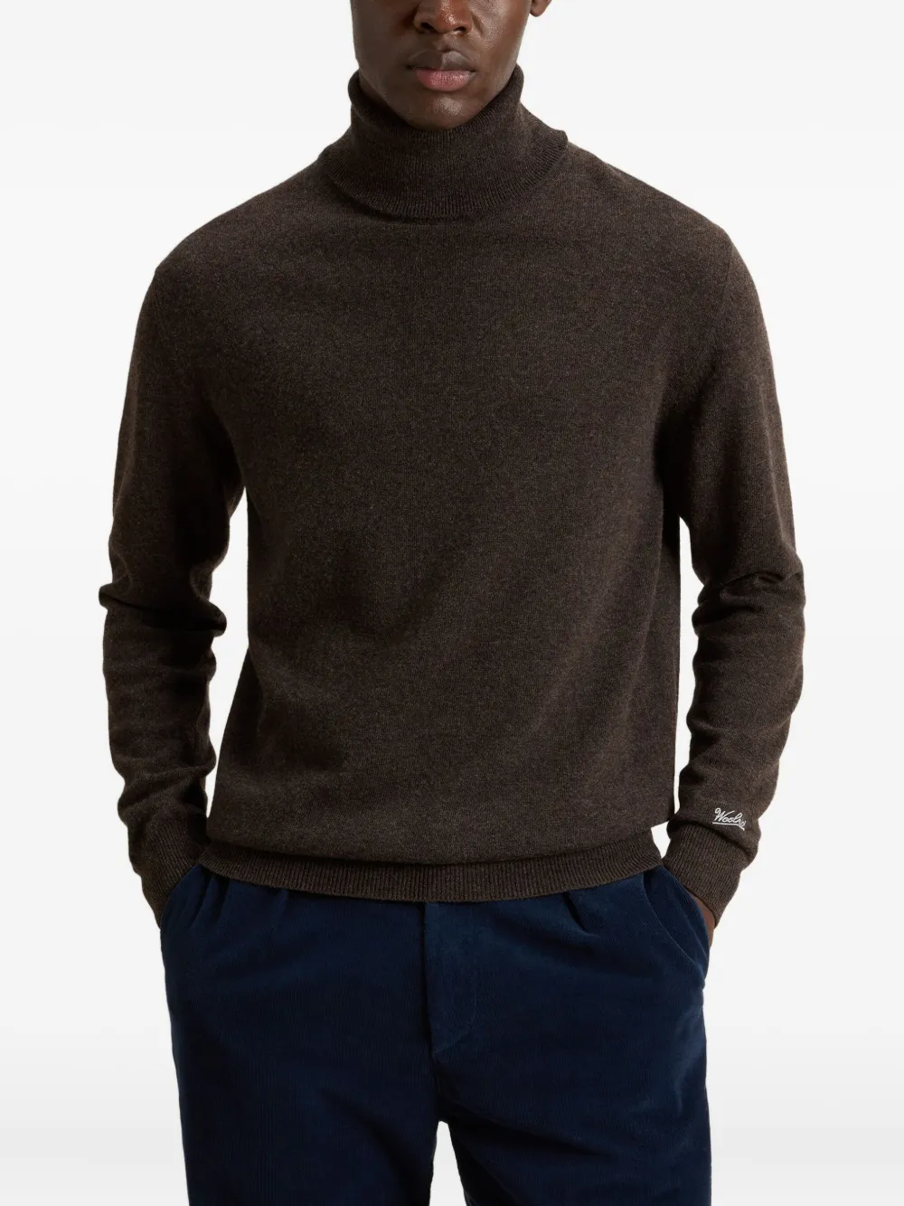 Woolrich Wollen coltrui - Bruin