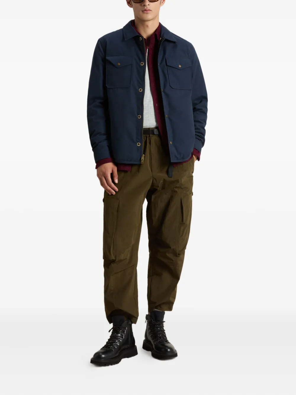 Woolrich flap-pocket shirt jacket | Shirt Jackets | Image 2
